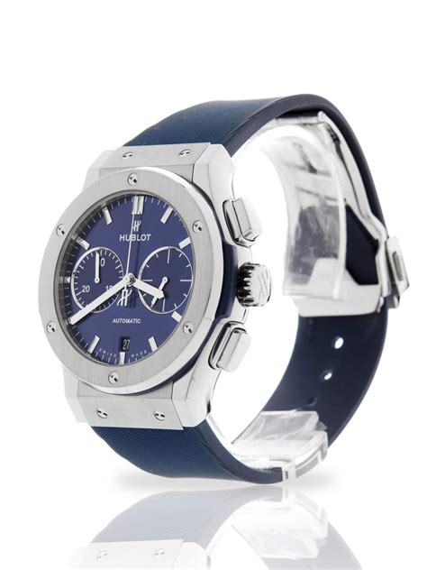 Classic Fusion Chronograph Titanium Blue 42 mm 